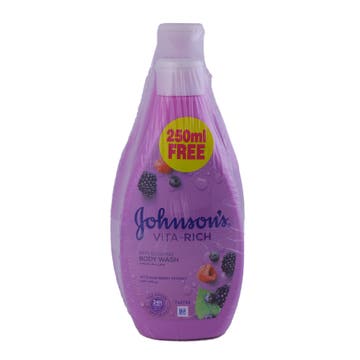 Johnson's Vita Rich Body Wash [400ml + 250ml] 