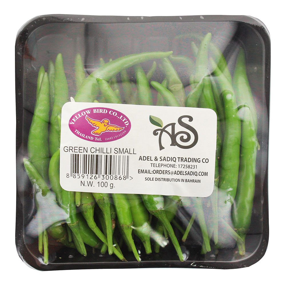Green Chilli Small Thai Pack 100g - Available at Alosra Online Supermarket