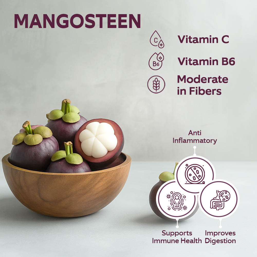Mangosteen Thailand 500g lifestyle image