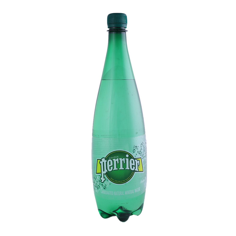 Perrier Carbonated Mineral Water Pet Bottle 1L - Available at Alosra Online Supermarket
