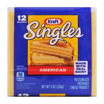 Kraft Singles American 12 Slice 226g 