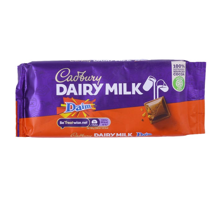 Cadbury Dairy Milk Daim 120g