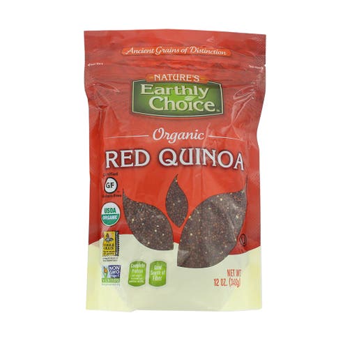 Nature's Earthly Choice Organic Red Quinoa 12oz - Available at Alosra Online Supermarket