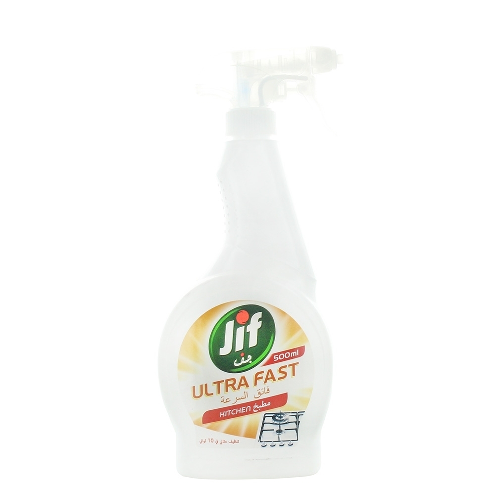 Jif Ultra Fast Kitchen Spray Cleaner 500ml - Available at Alosra Online Supermarket