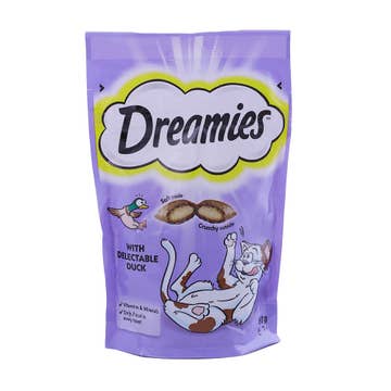 Dreamies Duck Cat Treats 60g - Available at Alosra Online Supermarket