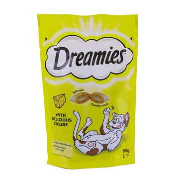 Dreamies Cheese Cat Treats 60g - Available at Alosra Online Supermarket