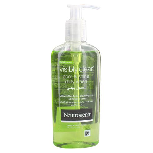 Neutrogena Pore & Shine Daily Face Wash 200ml - Available at Alosra Online Supermarket