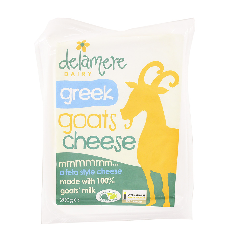 Delamere Dairy Greek Goats Cheese 200g