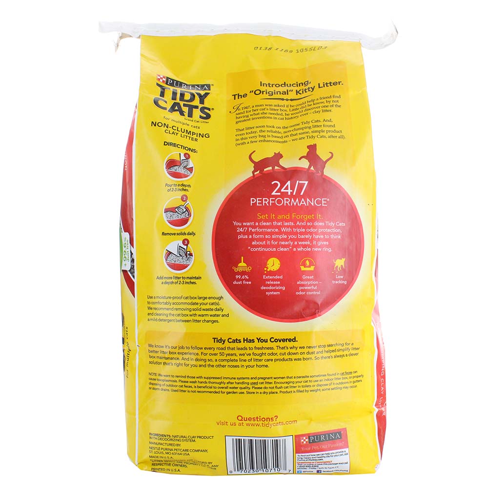 Tidy Cats Cat Litter 4.54Kg back image