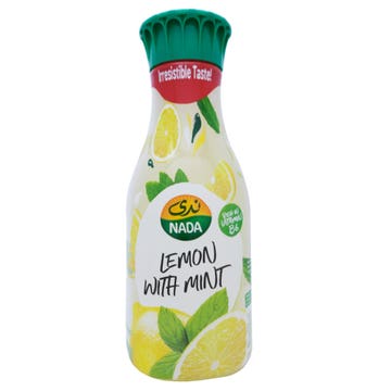 Nada Lemon with Mint Pulp Juice 1.5L - Available at Alosra Online Supermarket
