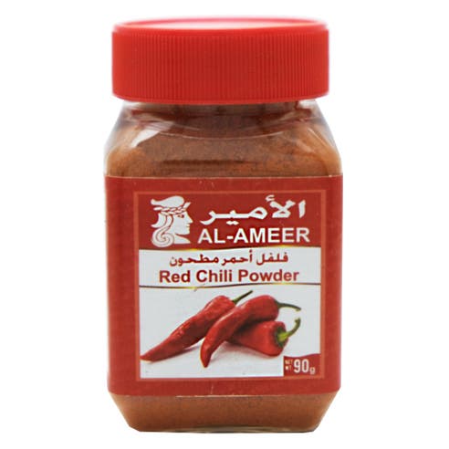 Al-Ameer Red Chilli Powder 90g - Available at Alosra Online Supermarket