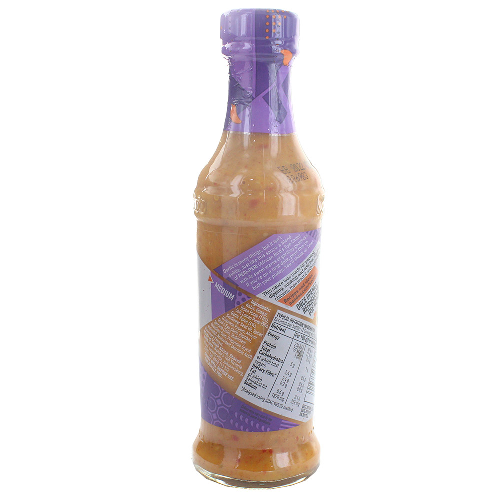 Nando's Peri-Peri Garlic Sauce 250ml- Product ingredients image