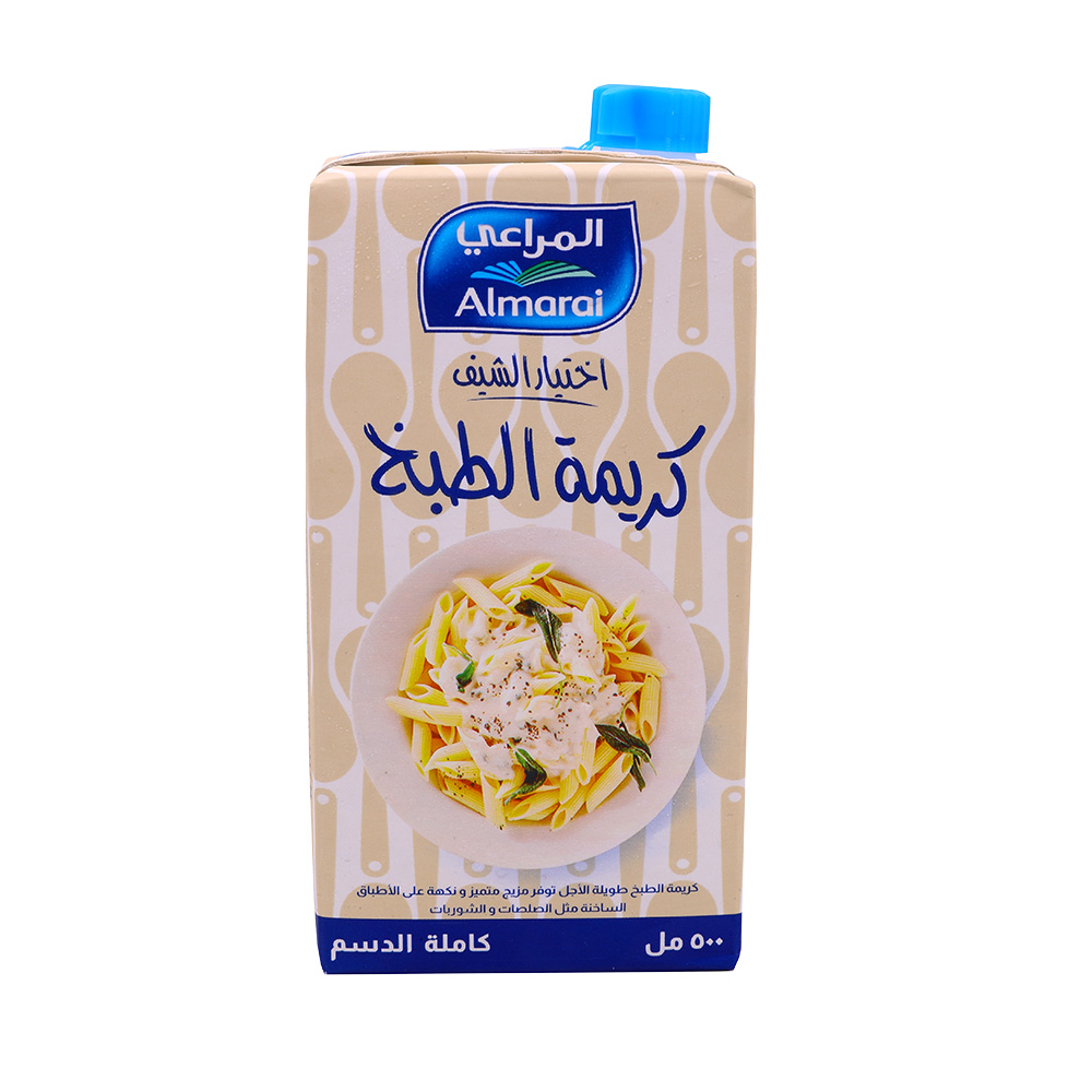 Almarai Cooking Cream 500ml back image