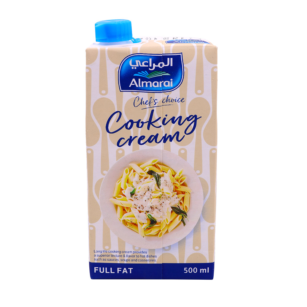 Almarai Cooking Cream 500ml - Available at Alosra Online Supermarket
