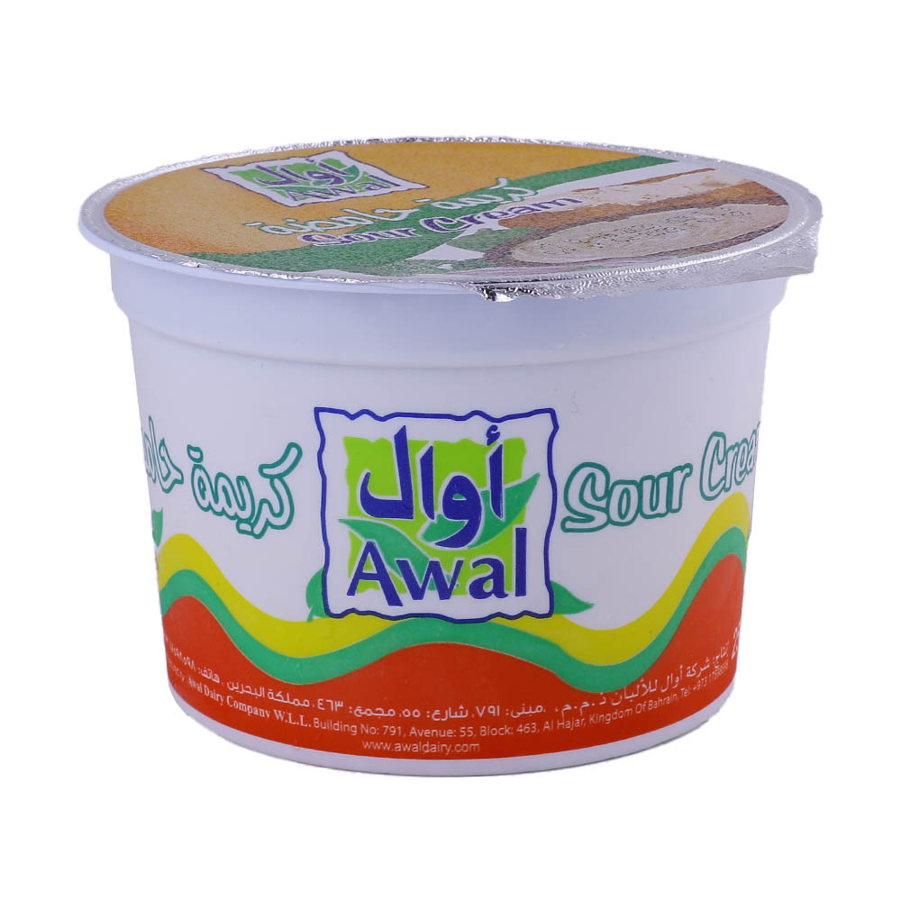 Awal Sour Cream 250g - Available at Alosra Online Supermarket