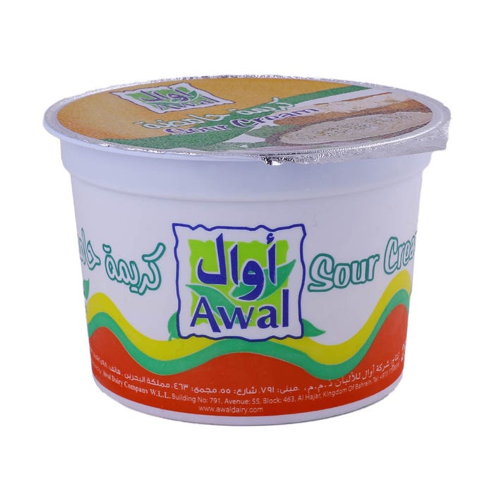 Awal Sour Cream 250g - Available at Alosra Online Supermarket