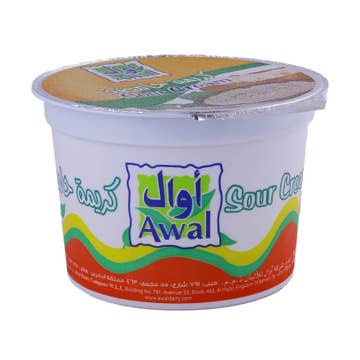 Awal Sour Cream 250g - Available at Alosra Online Supermarket