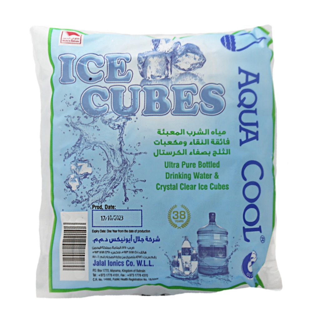 Aqua Cool Ice Cubes Bag 1.5Kg