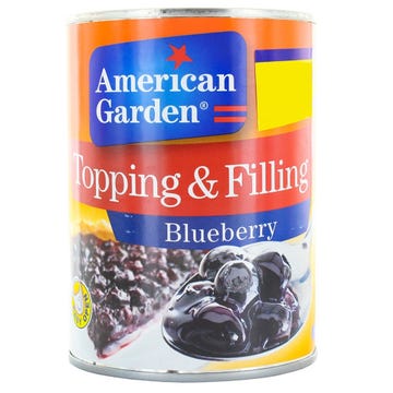 American Garden Blueberry Topping & Filling 595.2g - Available at Alosra Online Supermarket