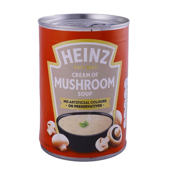 Heinz Cream of Mushroom Soup 400g - Available at Alosra Online Supermarket