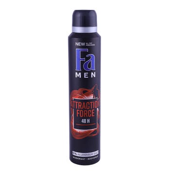 Fa Men's Attraction Force Deo Spray 200ml - Available at Alosra Online Supermarket