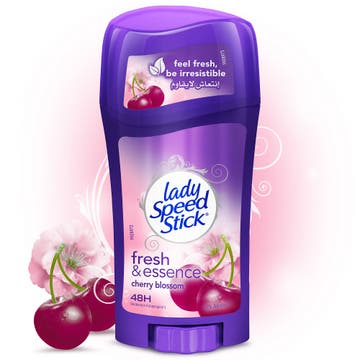 Lady Speed Stick Fresh & Essence Cherry Blossom Deodorant 65g - Available at Alosra Online Supermarket