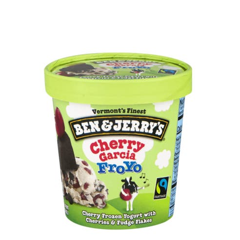 Ben & Jerry's Cherry Garcia Frozen Yogurt - Available at Alosra Online Supermarket