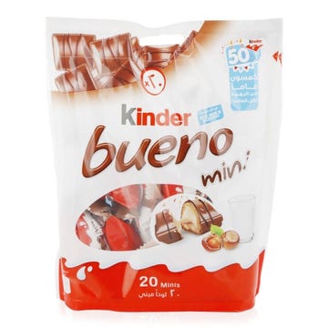 Kinder Bueno Mini 108g - Available at Alosra Online Supermarket