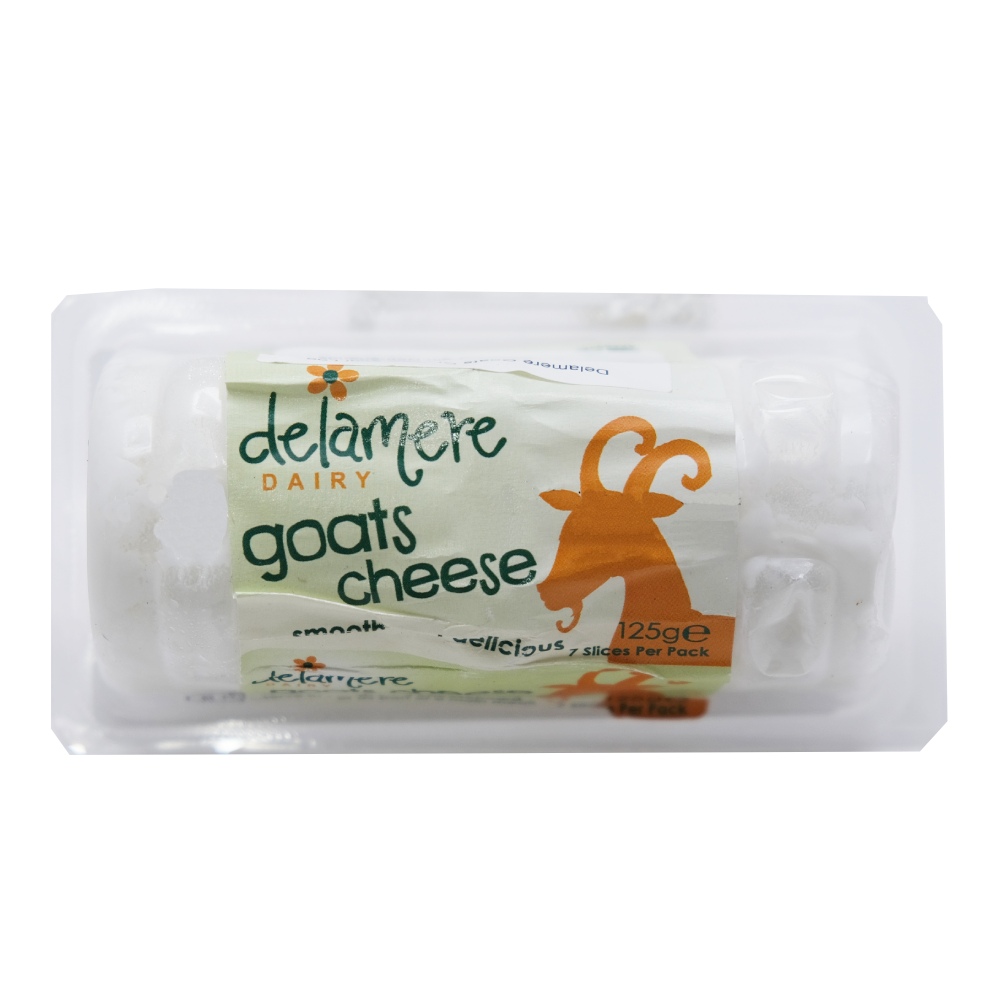 Delamere Dairy Natural Mini Goats Cheese 125g - Available at Alosra Online Supermarket