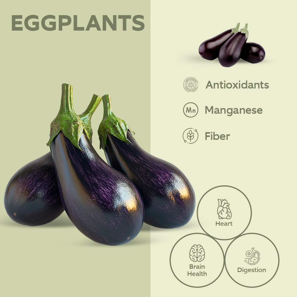 Fresh Eggplant [Per Kg] lifestyle image
