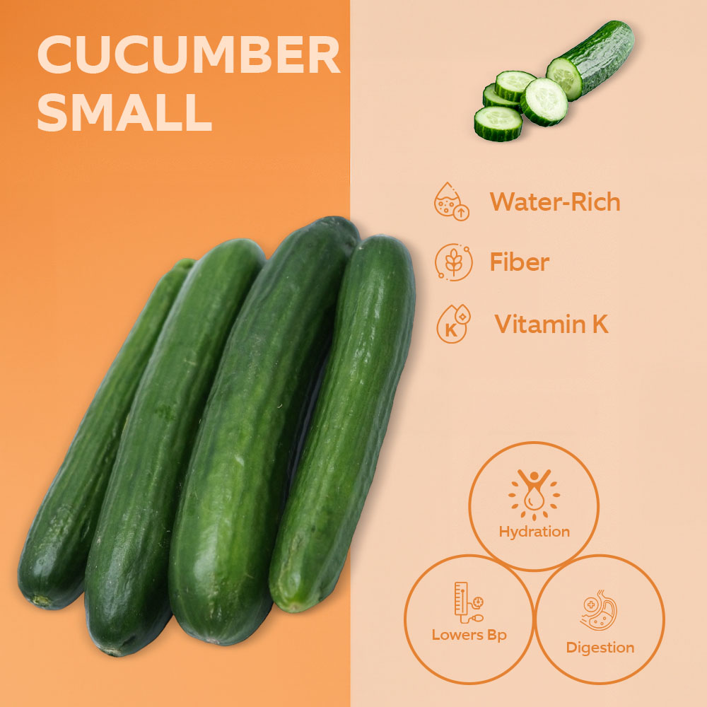 Fresh Small Cucumber [Per Kg] lifestyle image
