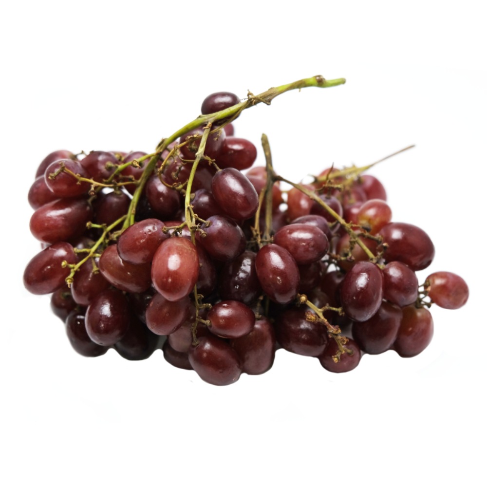 Fresh Red Seedless Grapes [Per Kg] back image