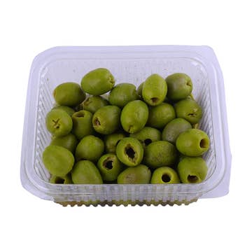 Waffer Green Pitted Olives [Per Kg] - Available at Alosra Online Supermarket