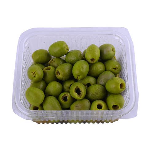 Waffer Green Pitted Olives [Per Kg] - Available at Alosra Online Supermarket