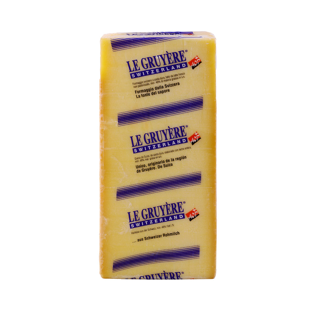 Gourmino Le Gruyere Switzerland Cheese [Per Kg] - Available at Alosra Online Supermarket