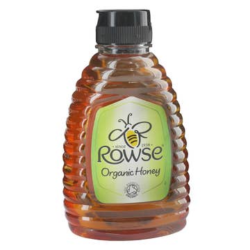 Rowse Organic Pure Honey Squeezy 340g - Available at Alosra Online Supermarket