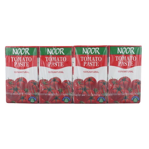 Noor Tomato Paste 135g [8 Pack] - Available at Alosra Online Supermarket