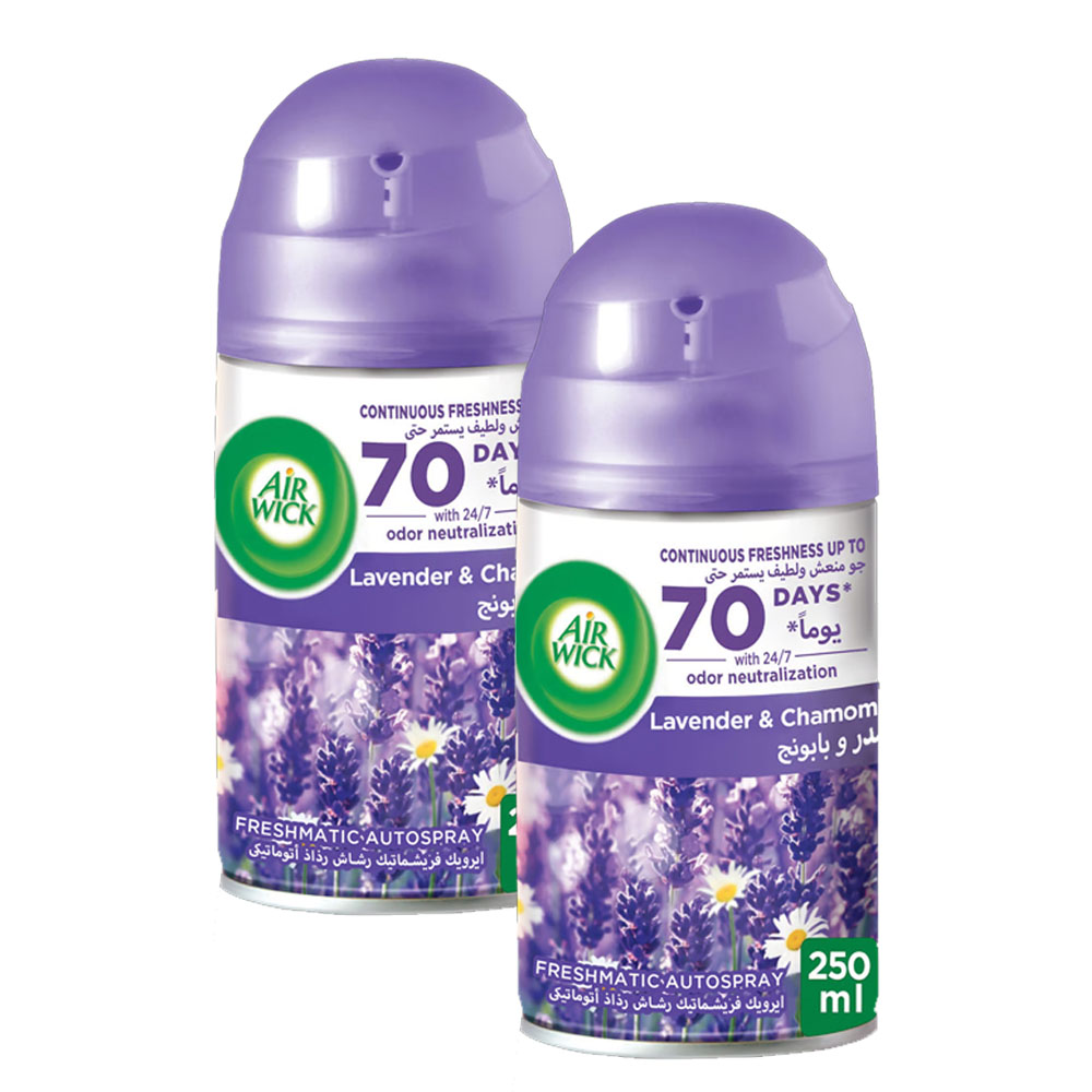 Airwick Freshmatic Autospray Lavender Refill 2x250ml [Special Offer] 