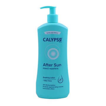 Calypso After Sun Insect Repellent Aloe Vera Lotion 500ml