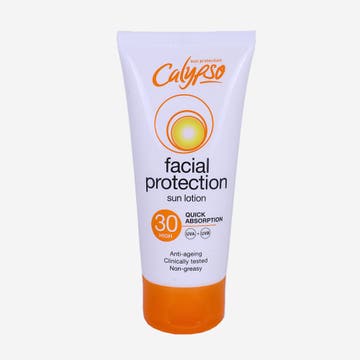 Calypso Facial Protection Sun Lotion SPF30 50ml - Available at Alosra Online Supermarket