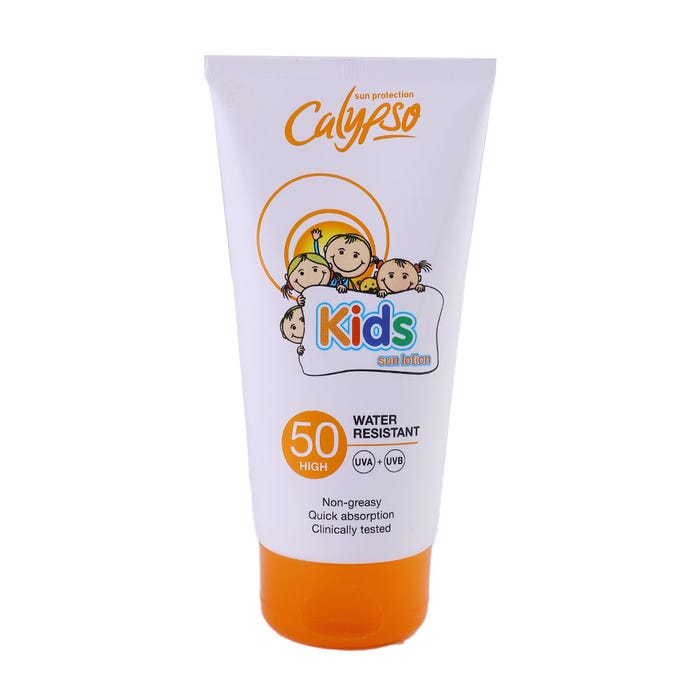 Calypso Kids Sun Lotion SPF50 150ml - Available at Alosra Online Supermarket