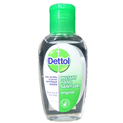 Dettol Original Instant Hand Sanitizer 50ml - Available at Alosra Online Supermarket
