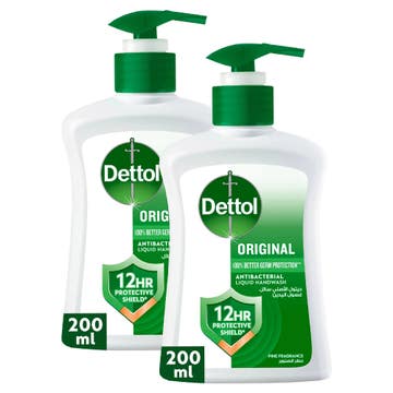 Dettol Original Pine Hand Wash 2x200ml [Special Offer]