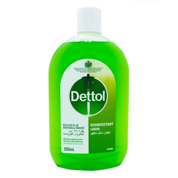 Dettol Disinfectant Liquid Cleaner 500ml - Available at Alosra Online Supermarket