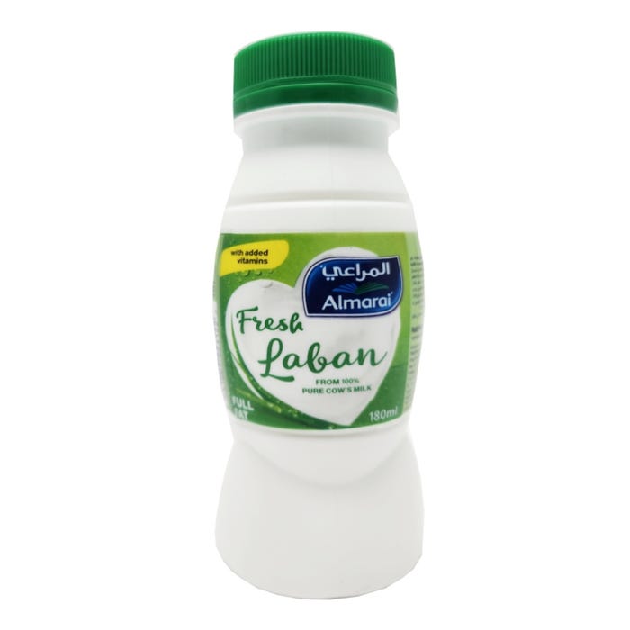 Almarai Fresh Laban Full Fat 180ml - Available at Alosra Online Supermarket