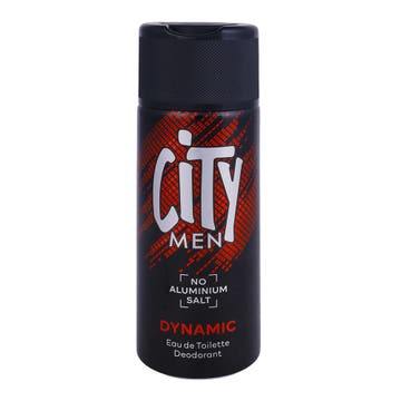 City Men Dynamic Deodorant Spray 150ml
