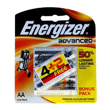 Energizer E2 Titanium Battery X91 RP4 - Available at Alosra Online Supermarket