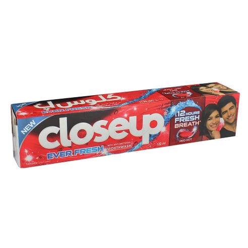 Close Up Red Hot Toothpaste 125ml - Available at Alosra Online Supermarket