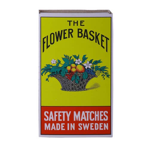 The Flower Basket Matches Standard [Big] - Available at Alosra Online Supermarket