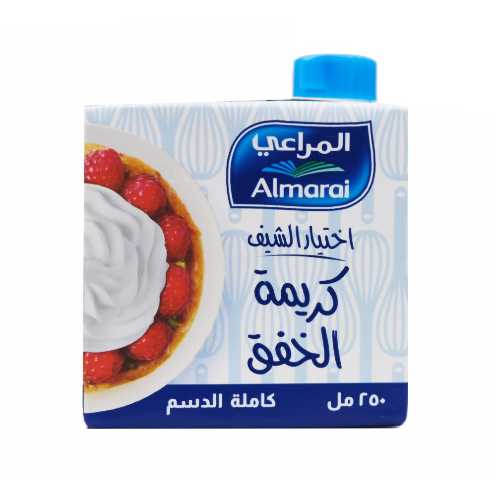 Almarai Whipping Cream 250ml back image